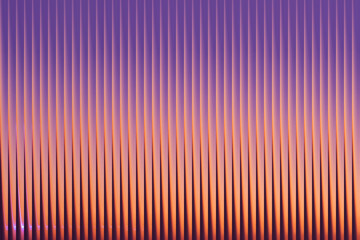 Vertical abstract gradient lines with purple and orange hues background