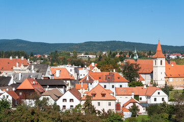 Cesky Krumlov cityscape