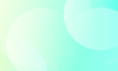 Mint green abstract background with soft bubble gradients.