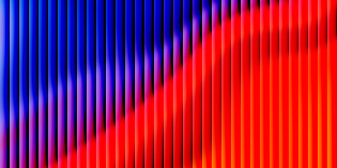 Abstract vertical gradient of vibrant blue and red colors