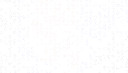 Hexagonal Circuit Grid Abstract Tech Pattern with Transparent Background