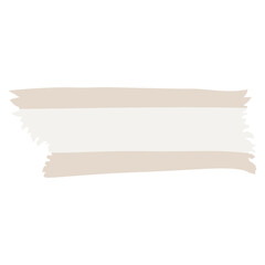 Beige Stroke washi tape Element