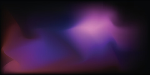 Obraz premium Soft and ethereal abstract background with flowing purple and pink color gradients on a dark canvas.