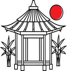 circus tent vector illustration