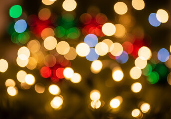 Christmas blur concept background