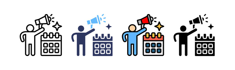 Marketing multiple icon