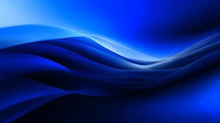 Fototapeta premium BlueAbstractFlowingCurves