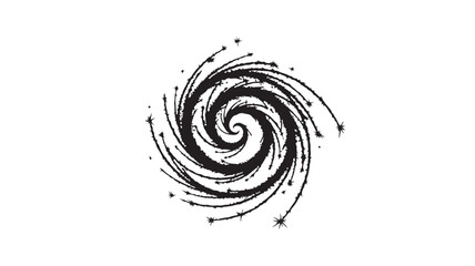 Keep your space spotless with this dynamic cleaning service logo, a simple broom design symbolizing cleanliness and efficiency for home or business, a modern and minimalist emblem