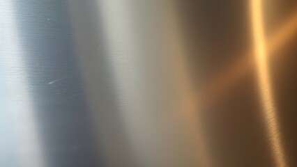 couter. Metal surface transitioning from rough matte to glossy finish with light reflections. safety posters, maintenance manuals, designed for precision metalworking and fabrication facilities.