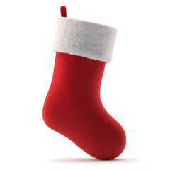 Festive Santa Claus Sock for Holiday Decoration