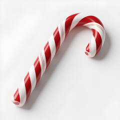 Traditional Christmas Candy Cane for Winter Festive Season