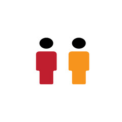 Diverse people social interaction