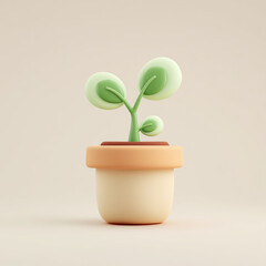 plant in pot