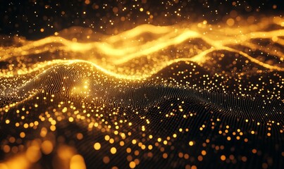 abstract christmas background Generative AI