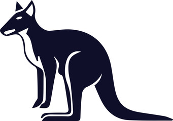 Fototapeta premium Clean and crisp vector lines—this wildlife illustration brings a fresh and premium touch to any design