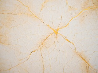 Cracked paint surface with a radiating pattern and aged texture creating a unique design