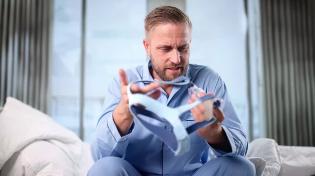 CPAP Machine Breath Mask For Sleep Apnea