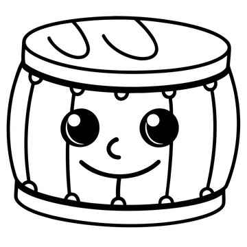 illustration of drum