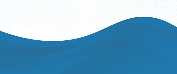 Blue curve line vector background overlap layer paper on white space for text and message design.eps 10