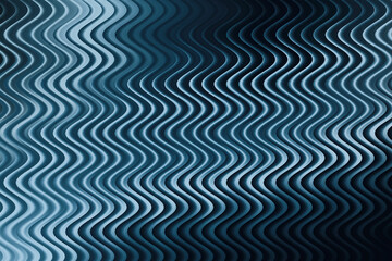 Abstract Blue Wavy Liquid Pattern Background 