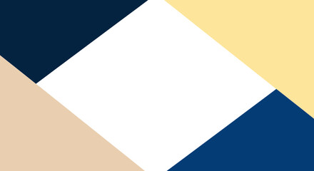 Abstract Geometric Shapes with Neutral Colors Modern Background with Dark Blue and Beige Tones