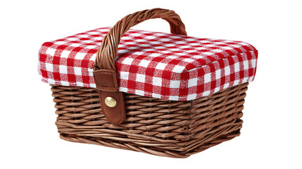 empty wicker basket