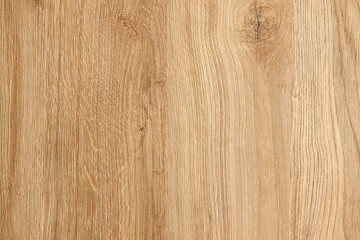 Naklejka premium Wood grain background texture of oak tree board panel with pattern lines