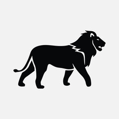 Lion icon, tiger, animal