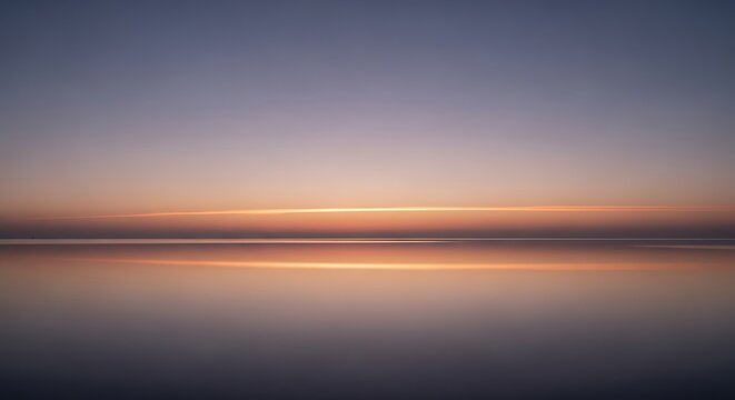 Experience the serenity of a stunning sunrise over calm waters, perfect for meditation, mindfulness, and inspiring travel content, featuring pastel skies and peaceful reflections