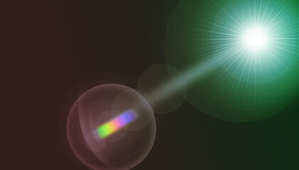 abstract background with glowing lights