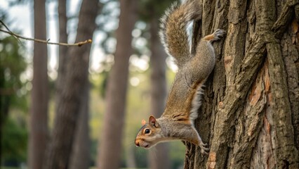 squirrel on tree