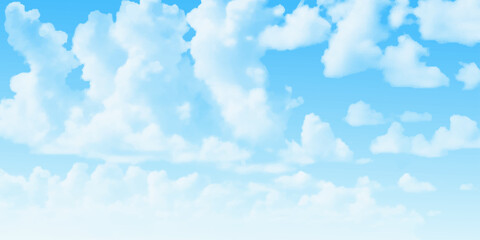 More delicate and precisely processing of my old popular sky with clouds background. This variant is more convenient for replacing the sky in your photo. 