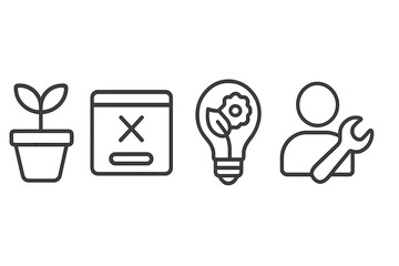 Business growth, system error, sustainable energy, and technical support services