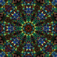 Abstract beautiful multicolor kaleidoscopic background. Beautiful multicolor kaleidoscopic texture.