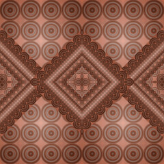 Seamless geometric pattern. Beautiful Color ornament.
