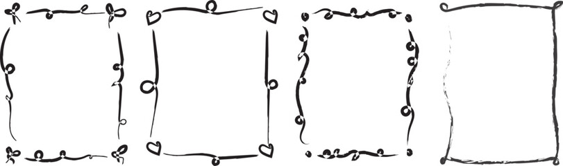 grunge background with a frame