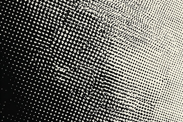 Modern halftone pattern for striking visuals, ideal for bold design projects, contemporary art, edgy backgrounds and eye catching posters, black and white abstract style