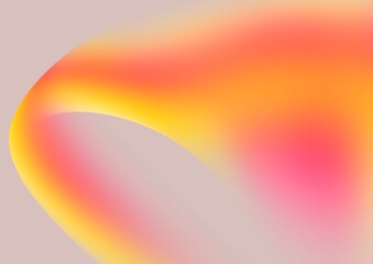 Abstract fluid wave background with dynamic layered gradient shapes