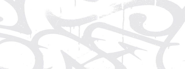 Abstract graffiti background with light gray paint urban art design element perfect for street style and modern designs