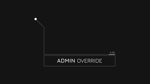 Hud Callout Frame Lines For Video Presentation Screen