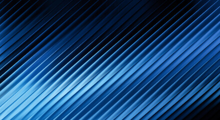 A dynamic abstract background with diagonal blue lines and ridges, creating depth, movement, and a modern technological feel, ideal for digital designs and futuristic concepts