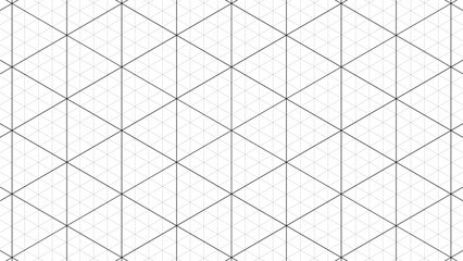 Detailed Isometric Grid Background Precision and Depth for Technical Designs and Geometric Patterns