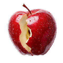 Bitten red apple cut out.png