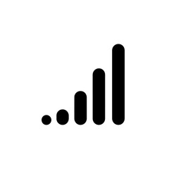 Signal Strength Icon - Wireless Connectivity and Network Performance.