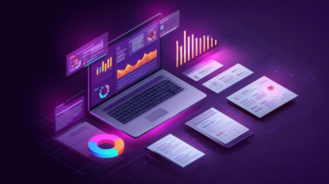 A modern digital notebook theme, visually appealing and connected to innovative design principles, is illustrated in the "Web Design" Homepage Concept