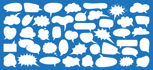 Cloud Speech Bubble Frames