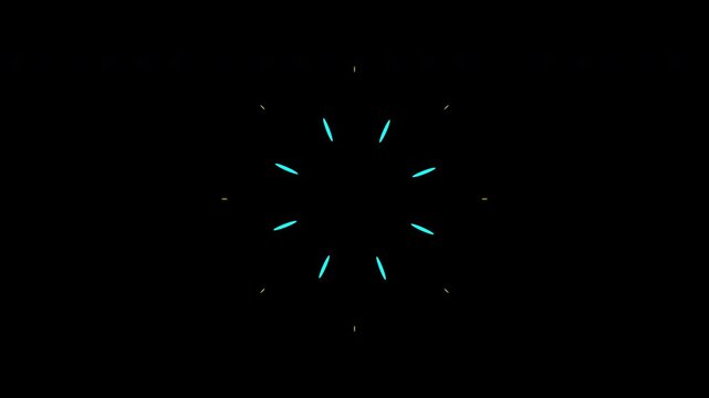 sparkle firework blast explosion animation video 4K