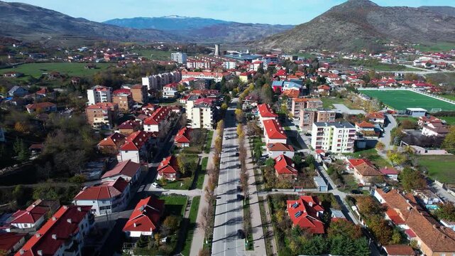 Exploring Maliq Town, Albania: Red Roof Houses, Socialist Architecture and Boulevard
