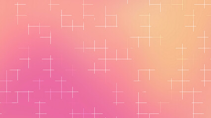 Yellow Pink Gradient Grid Line Abstract Background for Modern Design