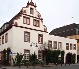 Historical Building in Downtown Mainz, the Capital of Rhine Land - Palatinate